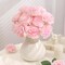 12 PCS Artificial Silk Pink Peonies with Stems – 8-Inch Faux Peony Bouquet for Wedding, Home Decor, Office Table & Festival Gifts
